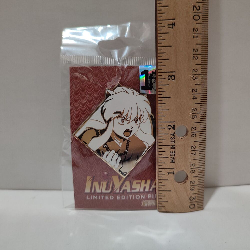 Inuyasha Limited Edition Enamel Pin Official Anime Collectible Emblem Badge - Picture 2 of 2